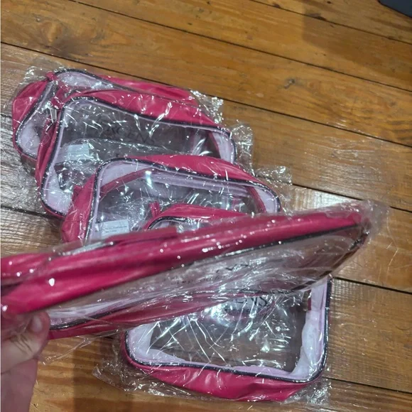 (442) x5 JERGENS CLEAR MAKEUP BAGS - Picture 4 of 9